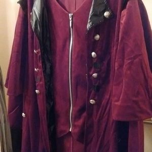 Men's Gothic vampire coat